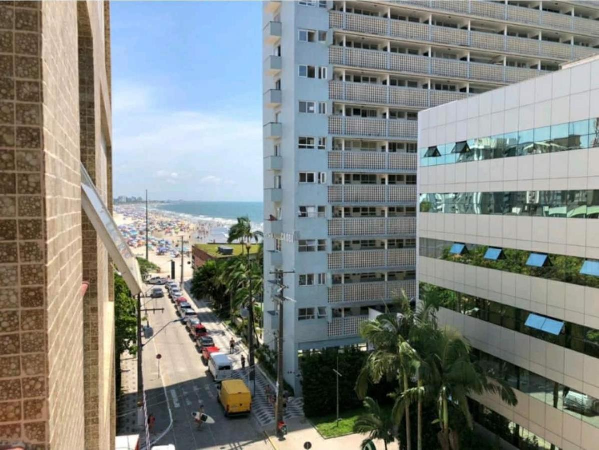 Praia De Caioba De Frente Para O Mar Matinhos Pr Apartment Exterior foto